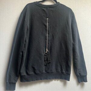 Matthew Millar Untitled Mixed Media Dimensions Variable Crewneck sweatshirt Sz M